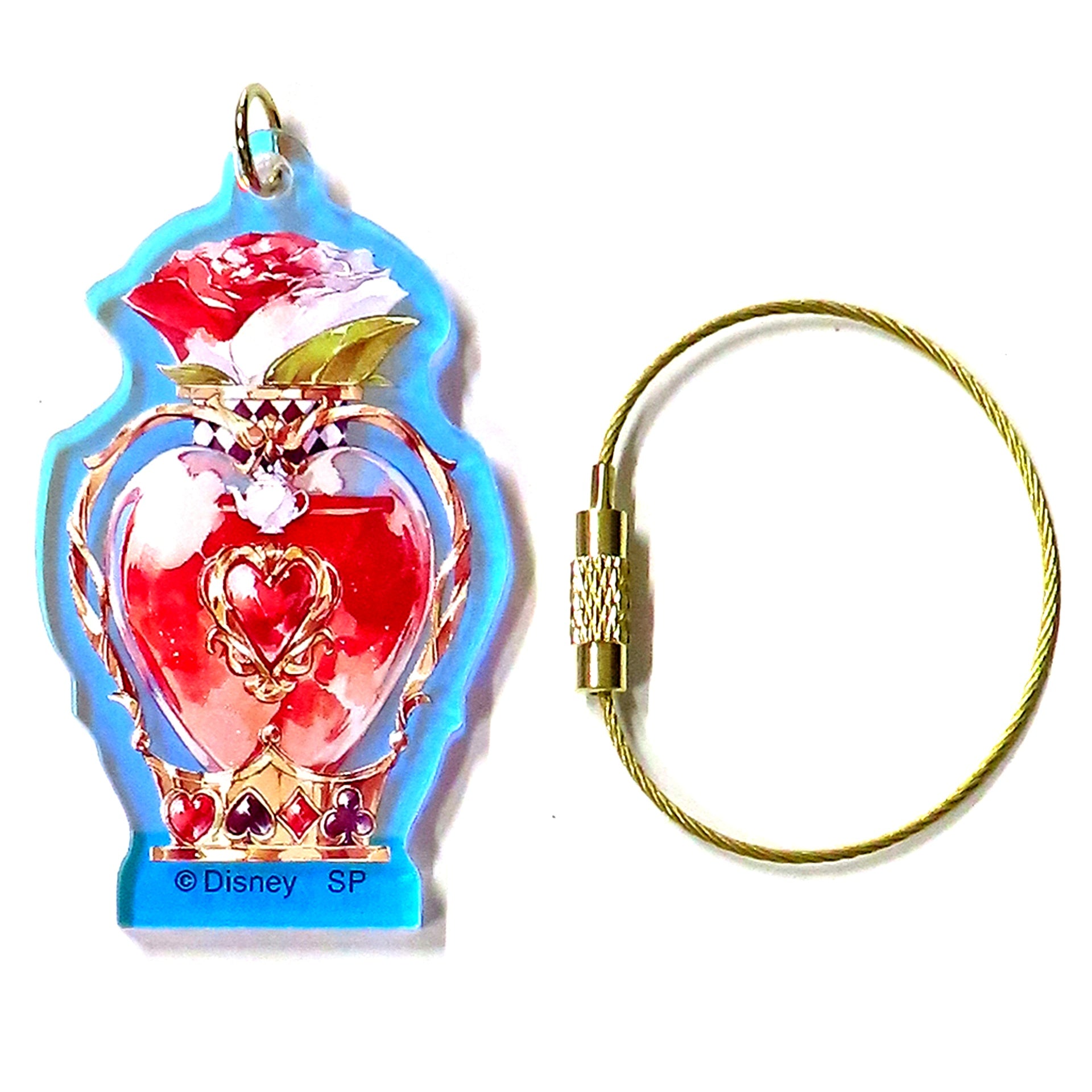 Heartslabyul Dorm Disney Twisted-Wonderland Aurora Acrylic Keychain Collection Perfume Bottle [USED]