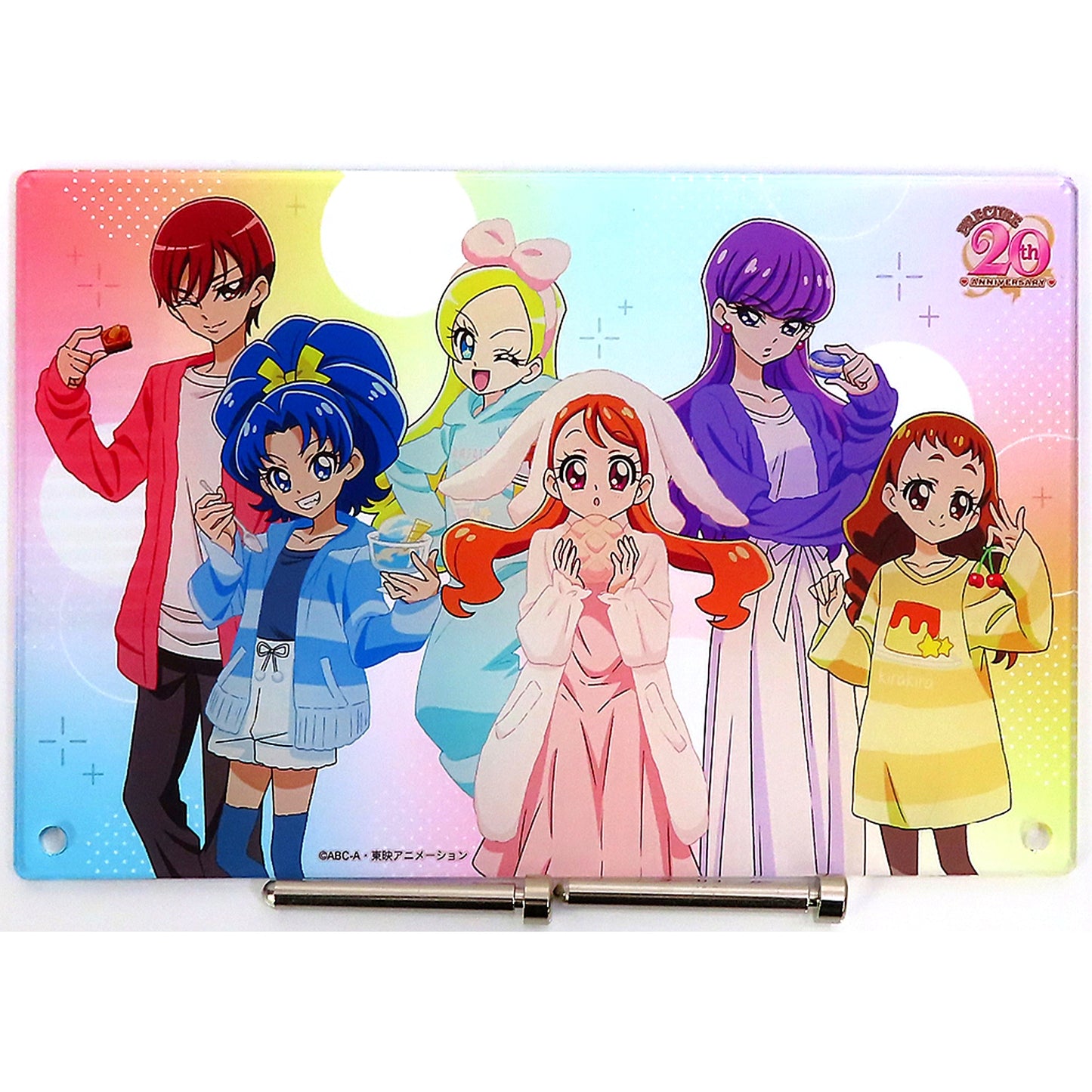 All Characters Kirakira Precure a la Mode Acrylic Board Precure Series 20th Anniversary Precure Pretty Store Branch 2023 in Marui Vol. 2 [USED]