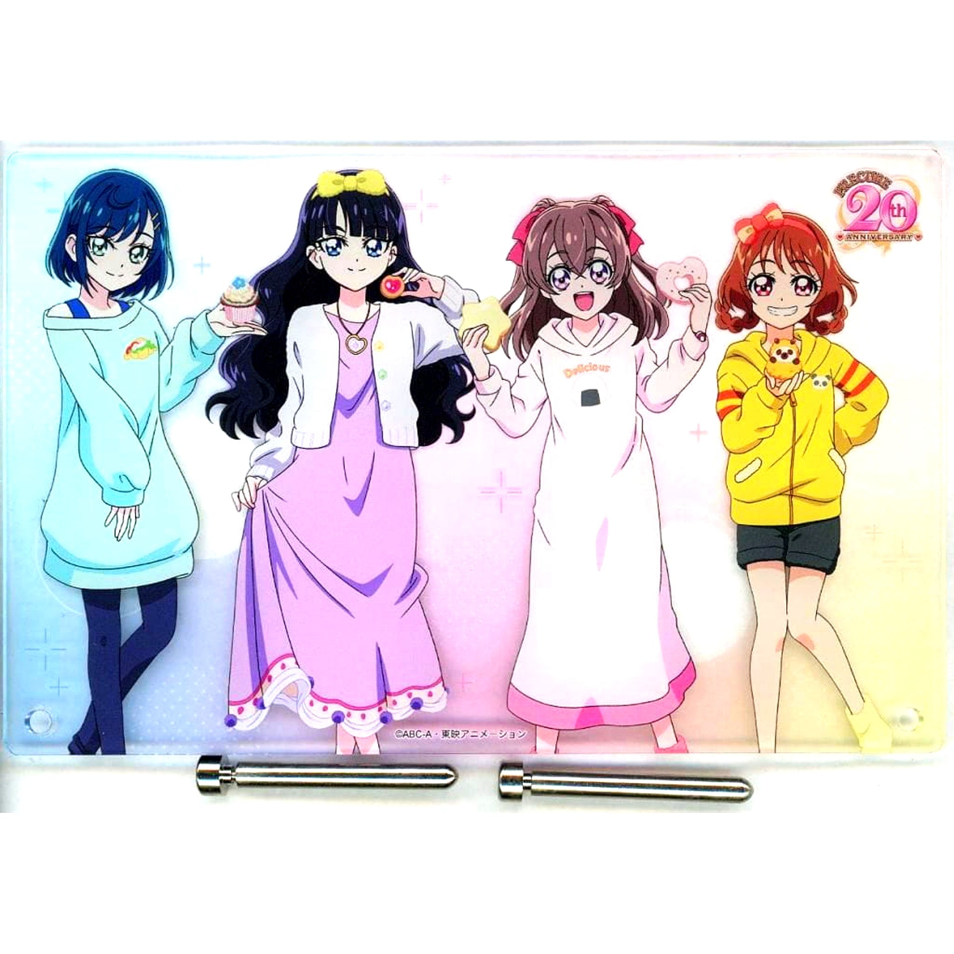 Group Delicious Party Pretty Cure Series 20th Anniversary Pretty Store Pop-Up Shop 2023 in Marui Vol.2 Acrylic Board [USED]