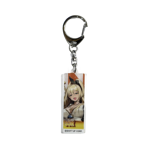 Rupee Goddess of Victory: NIKKE Acrylic Keychain Exhibition [USED], photo 1