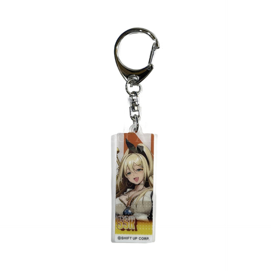 Rupee Goddess of Victory: NIKKE Acrylic Keychain Exhibition [USED]