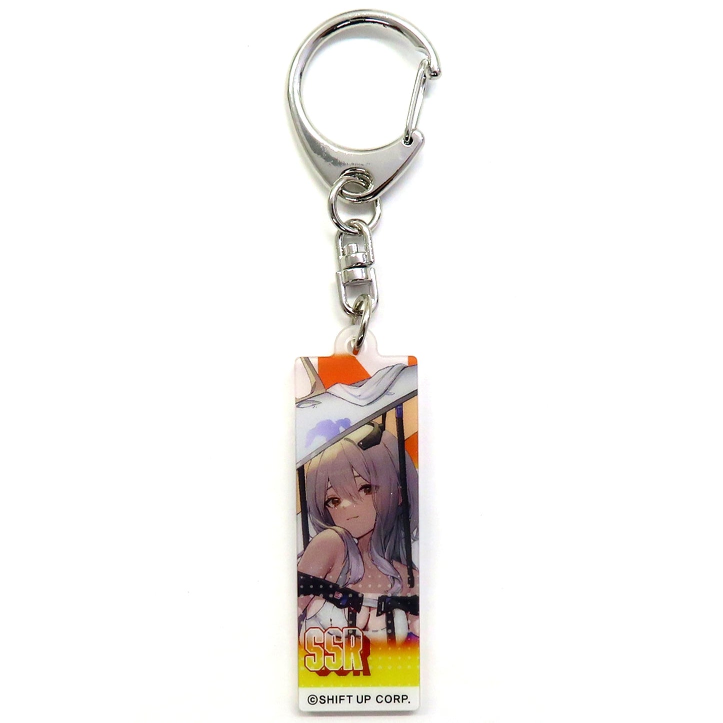 Scarlet GODDESS OF VICTORY: NIKKE Exhibition Acrylic Keychain [USED]