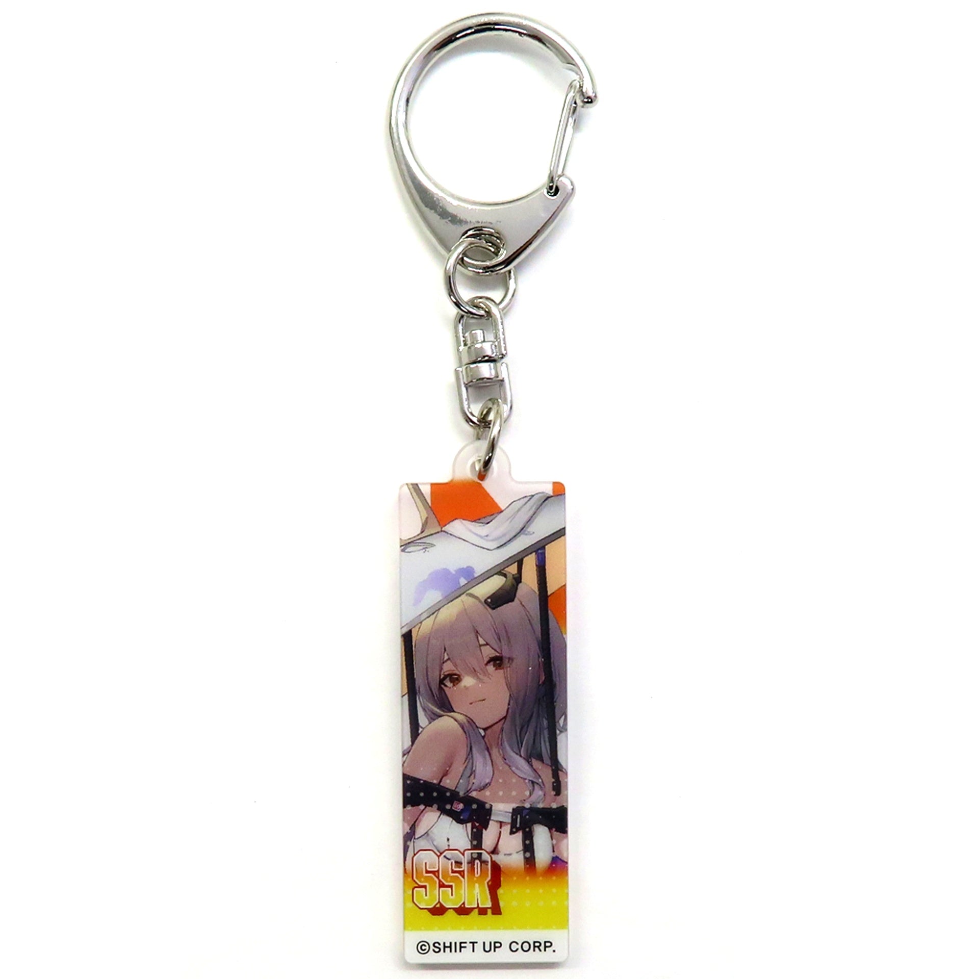 Scarlet GODDESS OF VICTORY: NIKKE Exhibition Acrylic Keychain [USED]