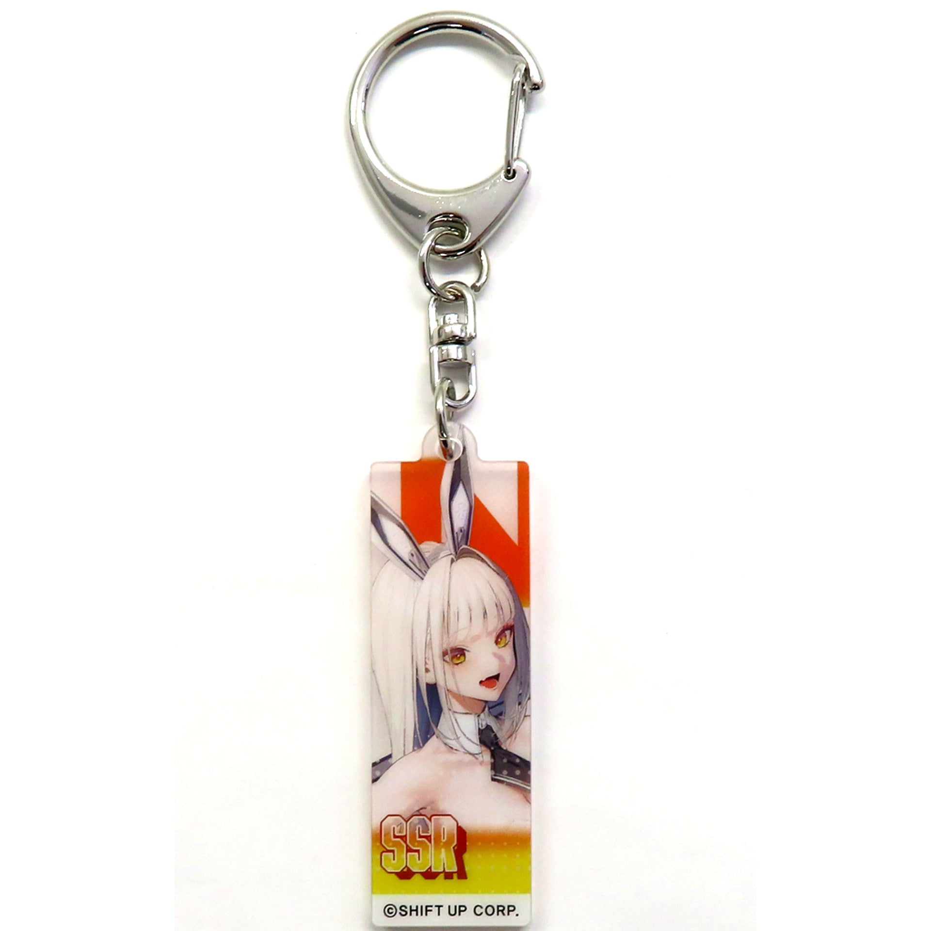 Blanc GODDESS OF VICTORY: NIKKE Exhibition Acrylic Keychain [USED]