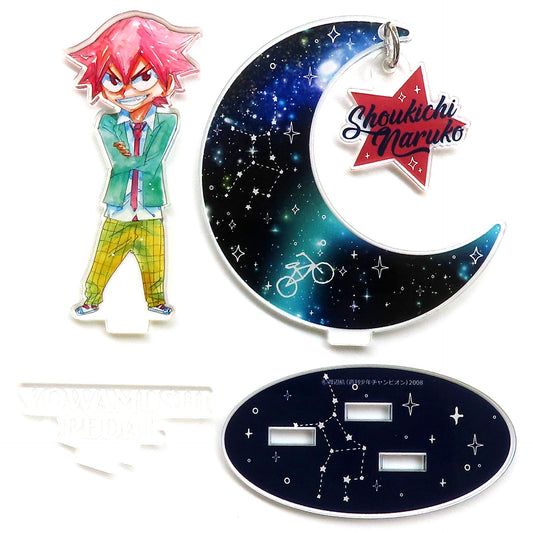 Shoukichi Naruko Swing Acrylic Stand Space Pattern Sohoku High School Ver. Yowamushi Pedal [USED]