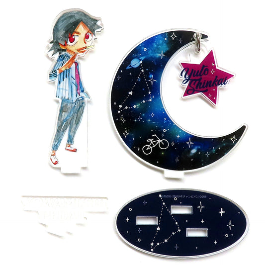 Yuto Shinkai Yowamushi Pedal Swaying Acrylic Stand Space Pattern Hakone Academy Ver. [USED]