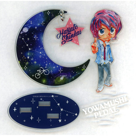 Hayato Shinkai Swing Acrylic Stand Space Pattern Hakone Academy Ver. Yowamushi Pedal [USED]