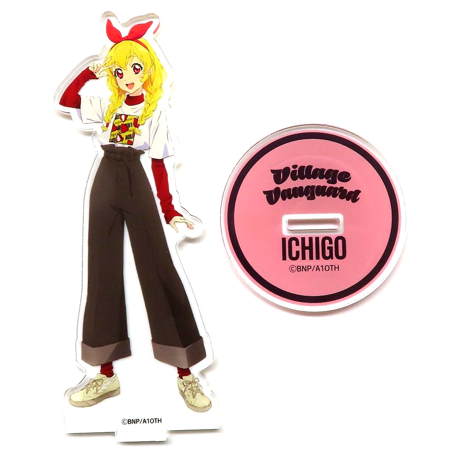 Ichigo Hoshimiya Character Stand All Aikatsu! x Village Vanguard Vol. 6 [USED]