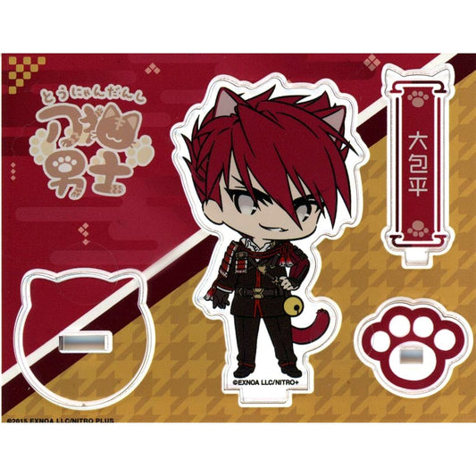 Ookanehira Touken Ranbu ONLINE Touneko Danshi Acrylic Stand POP UP STORE Touken Neko Danshi [USED]
