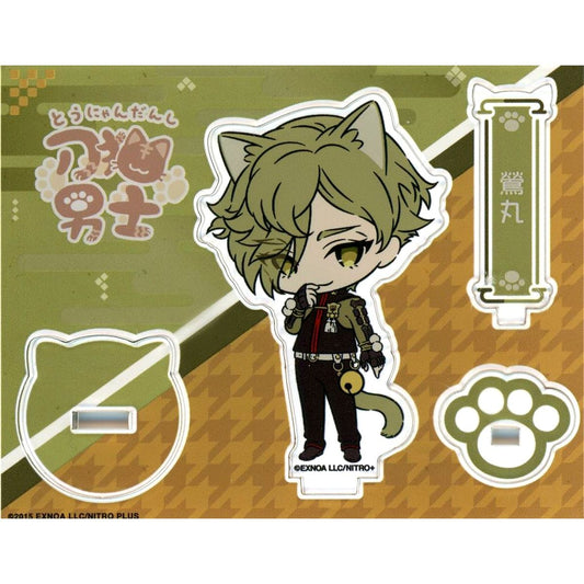 Uguisumaru No.072 Touken Ranbu ONLINE Touneko Danshi Acrylic Stand POP UP STORE Touken Neko Danshi [USED]