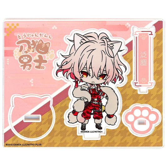 Hanjin Touken Ranbu ONLINE Touneko Danshi Acrylic Stand POP UP STORE Touken Neko Danshi [USED]