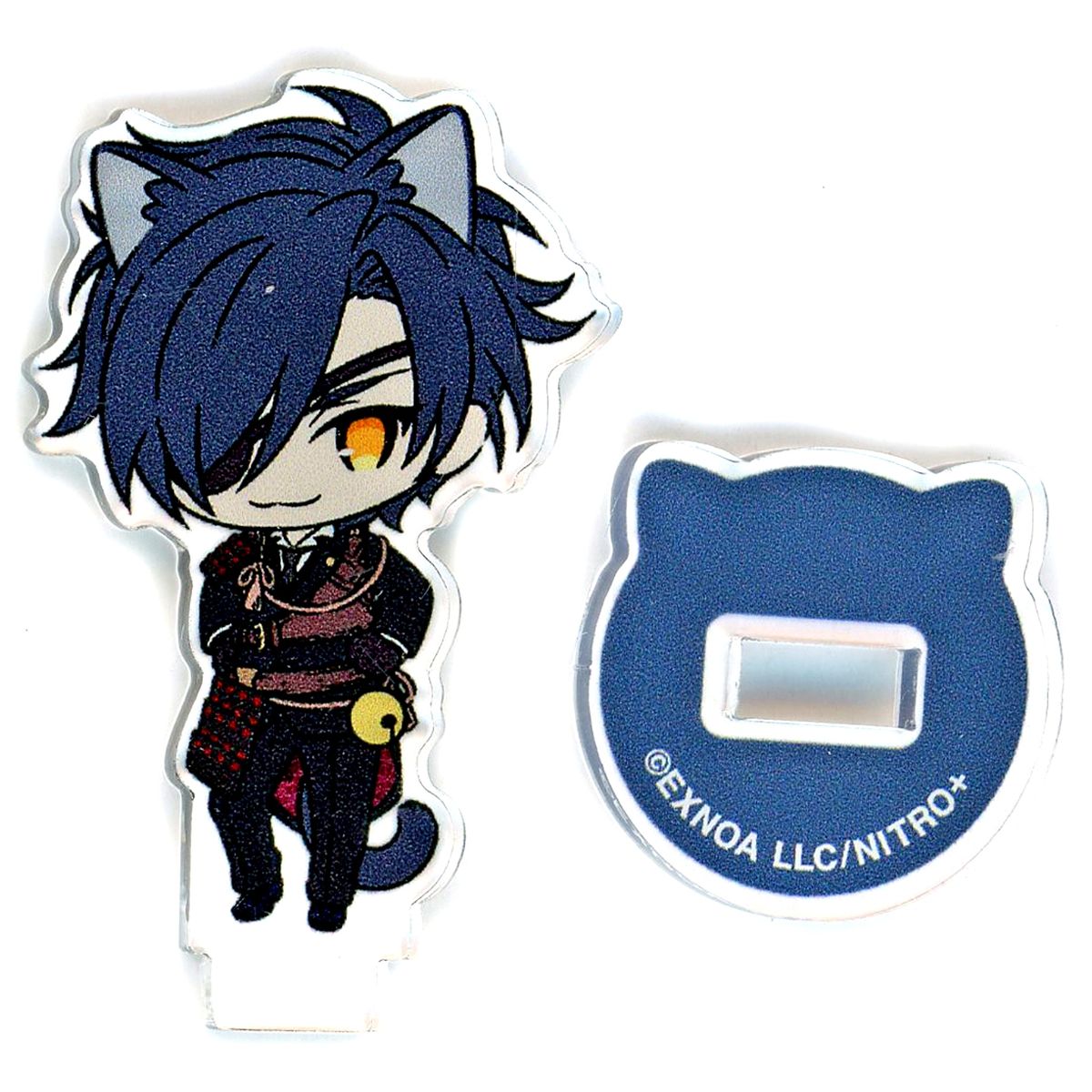 Shokudaikiri Mitsutada Touken Ranbu ONLINE Touneko Danshi Mini Acrylic Character Stand Collection Vol.8 POP UP STORE Touken Neko Danshi [USED]
