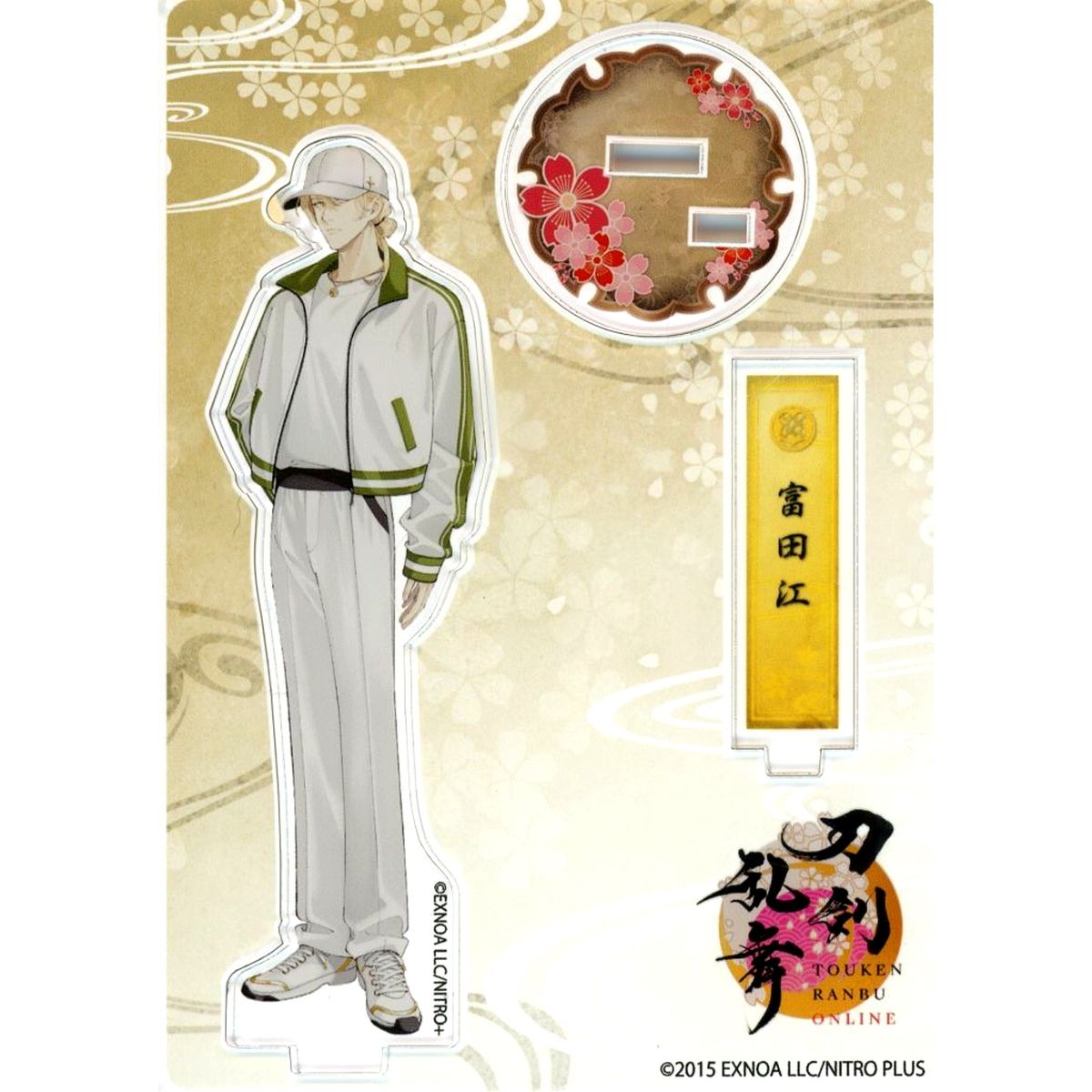 Tomita Gou No.111 Touken Ranbu ONLINE Acrylic Figure Uchiban Version [USED]