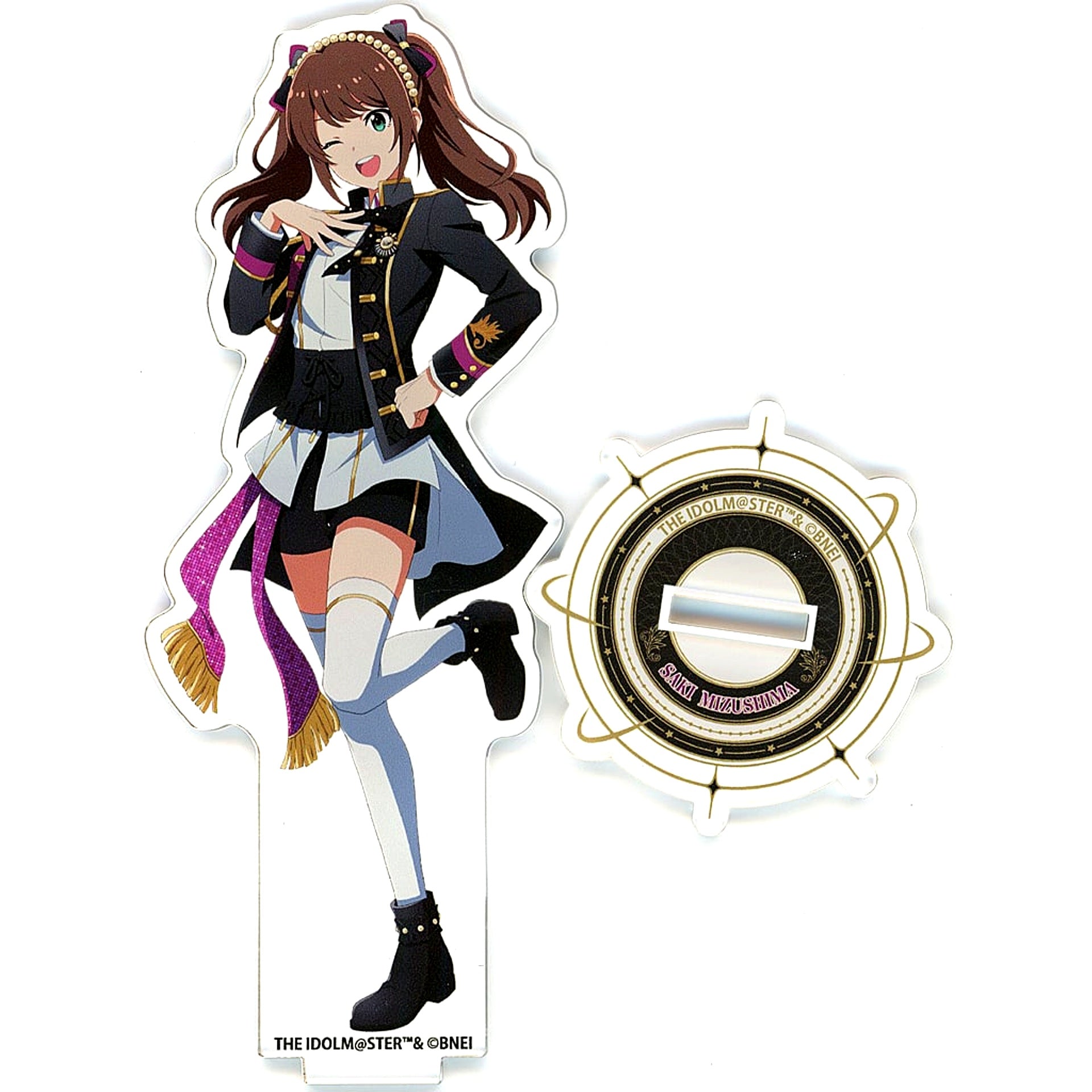 Saki Mizushima THE IDOLM@STER SideM Official Acrylic Stand 9th STAGE MIR@-CIRCLE CRESCENDO [USED]