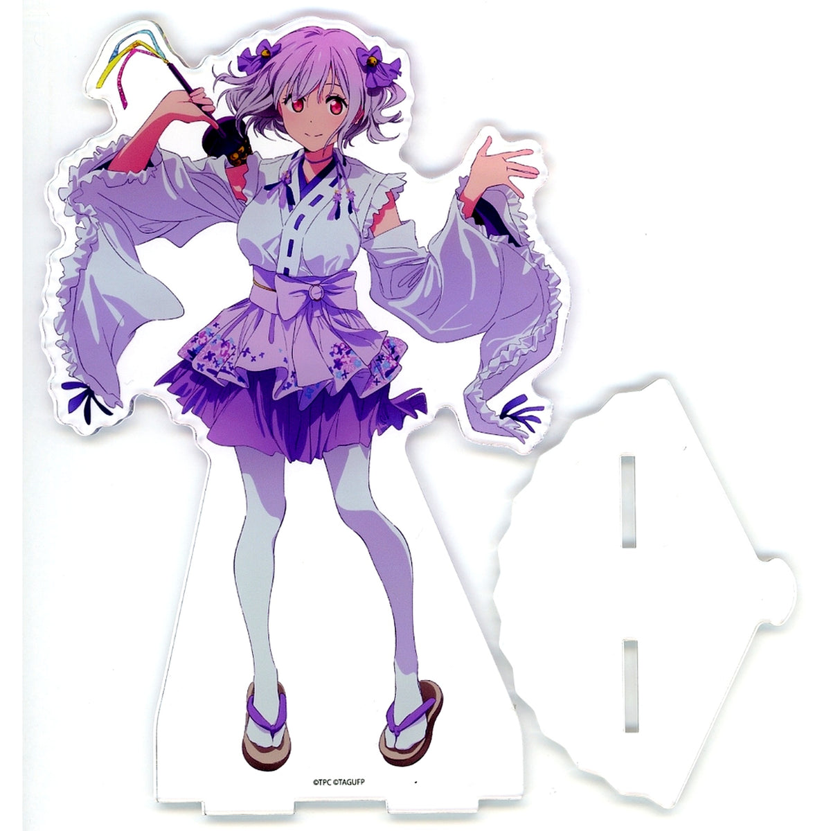 Akane Shinjo A-2 Prize Big Acrylic Stand Shrine Maiden Outfit eeo Kuji Gridman Universe [USED]