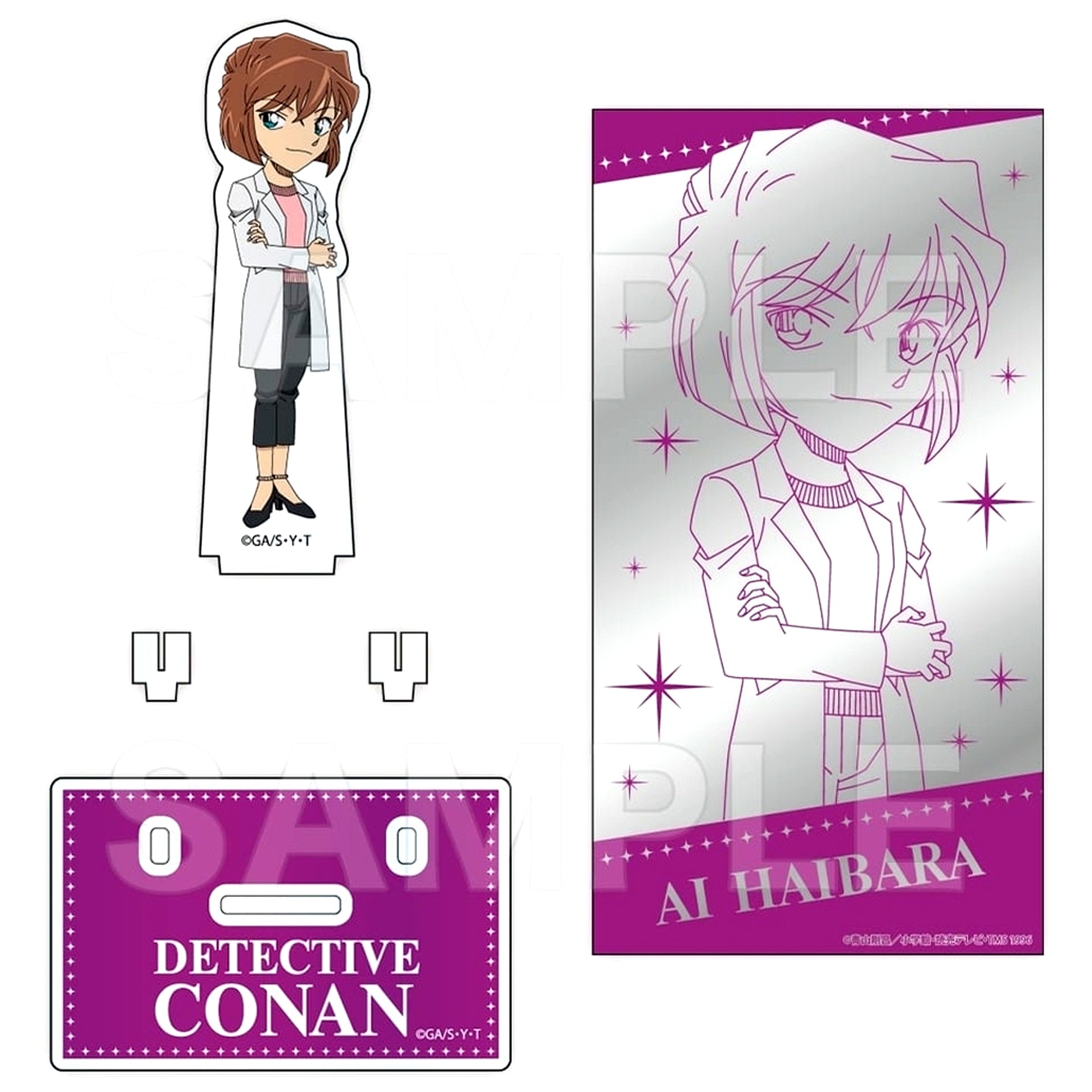 Ai Haibara (Metal) Diorama Style Acrylic Stand Detective Conan [USED]