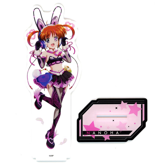 Nanoha Takamachi Big Acrylic Stand Magical Cyber Bunny Ver. Magical Girl Lyrical Nanoha Series Pop Up Store in Gamers [USED]