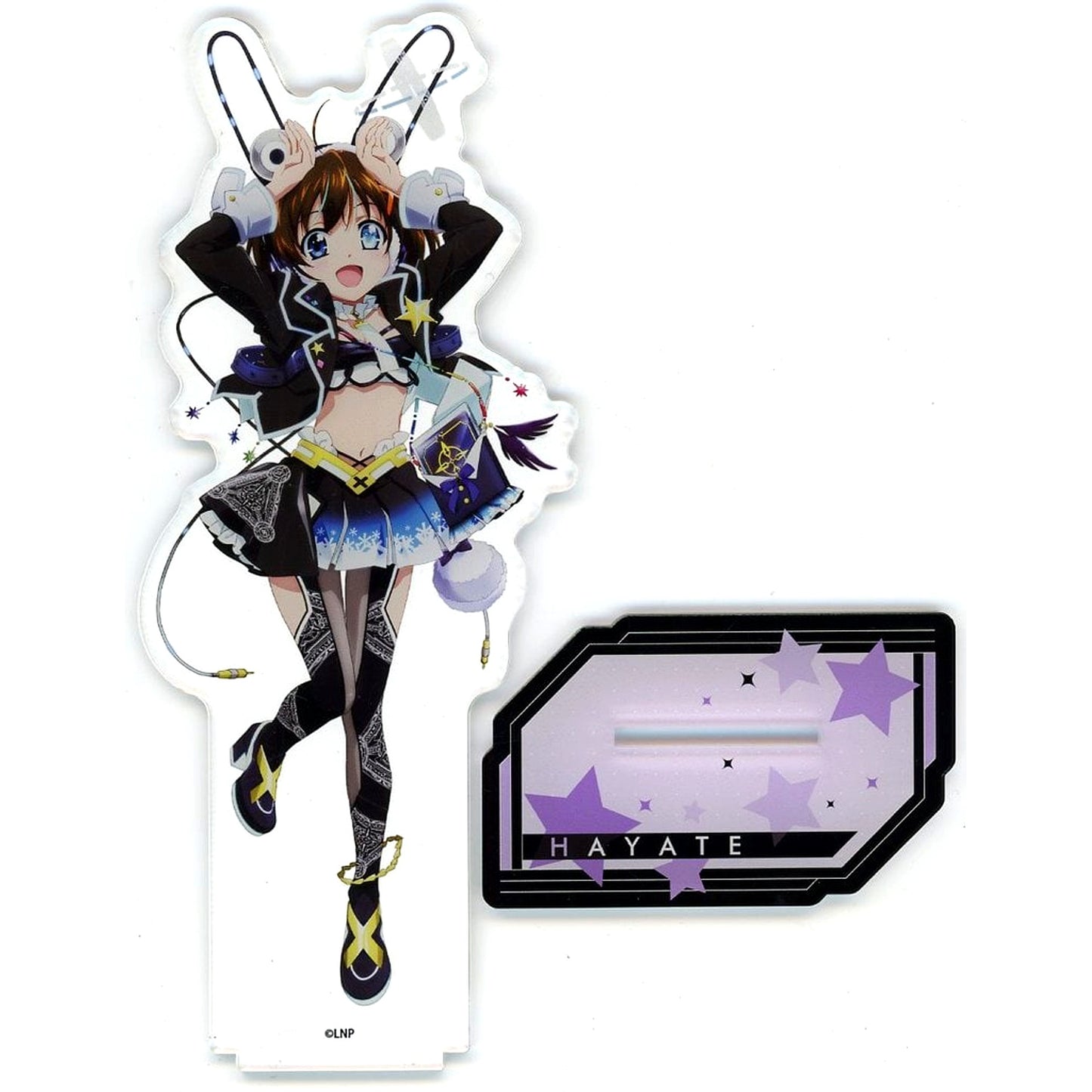 Hayate Yagami Large Acrylic Stand Magical Cyber Bunny Ver. Magical Girl Lyrical Nanoha Series Pop-up Store in Gamers [USED]