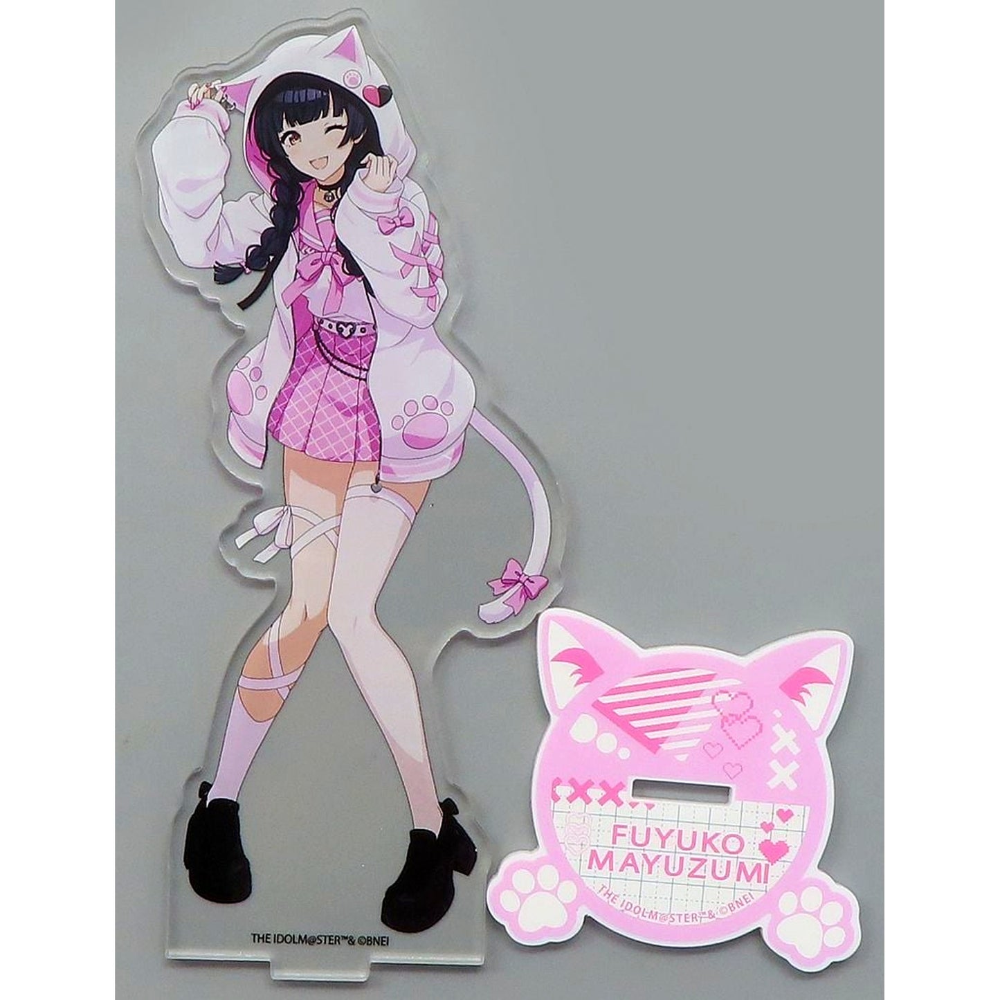 Fuyuko Mayuzumi The Idolmaster Shiny Colors Drawn Acrylic Stand A POP UP SHOP Fuyu Collection [USED]