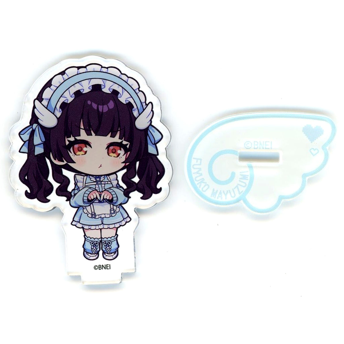 Fuyuko Mayuzumi B The Idolmaster Shiny Colors Fuyuko Mayuzumi POP UP SHOP Fuyu Collection Trading Mini Character Acrylic Stand Fuyu Collection Osaka Ver. [USED]