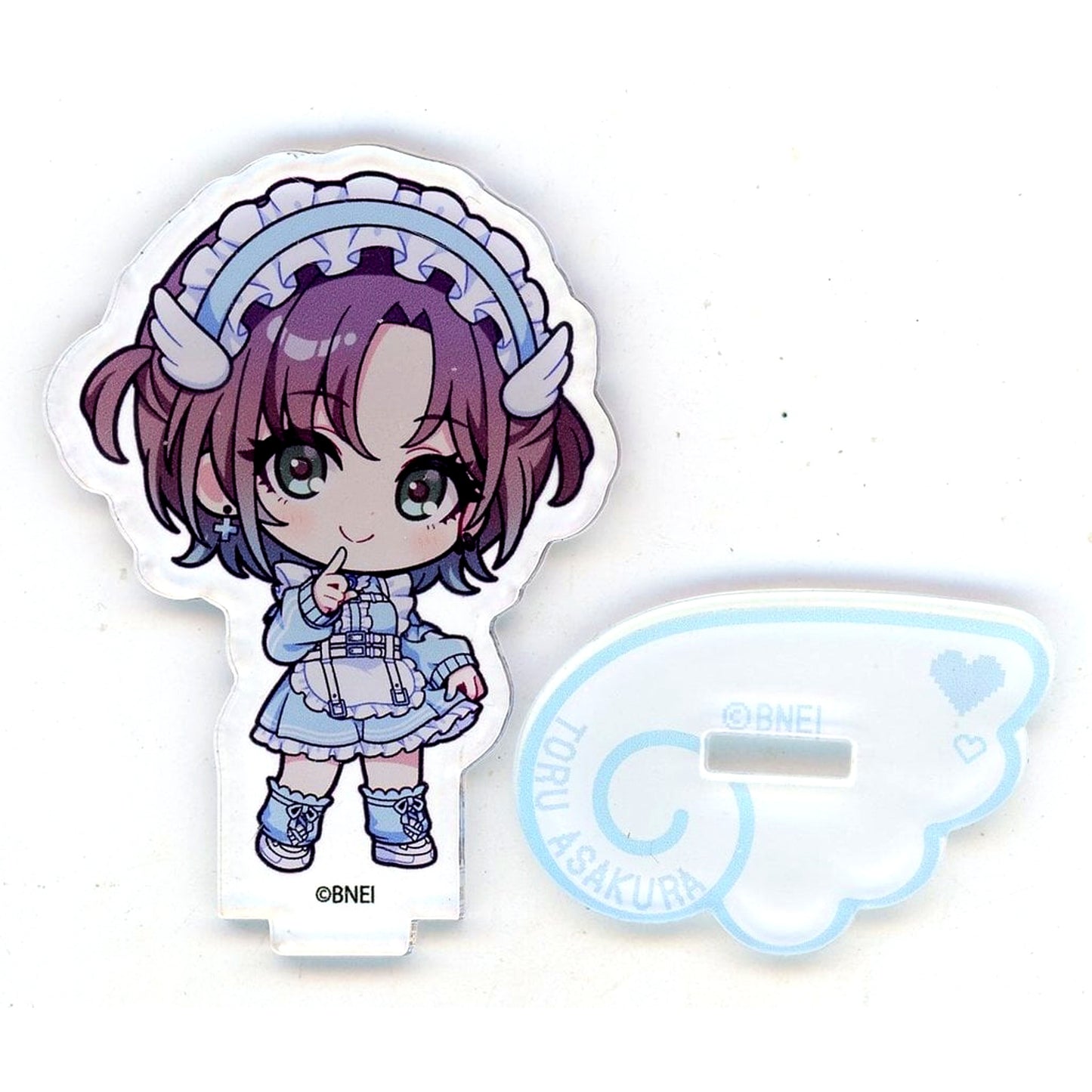 Toru Asakura The Idolmaster Shiny Colors Trading Mini Chara Acrylic Stand Fuyu Collection Osaka Ver. [USED]