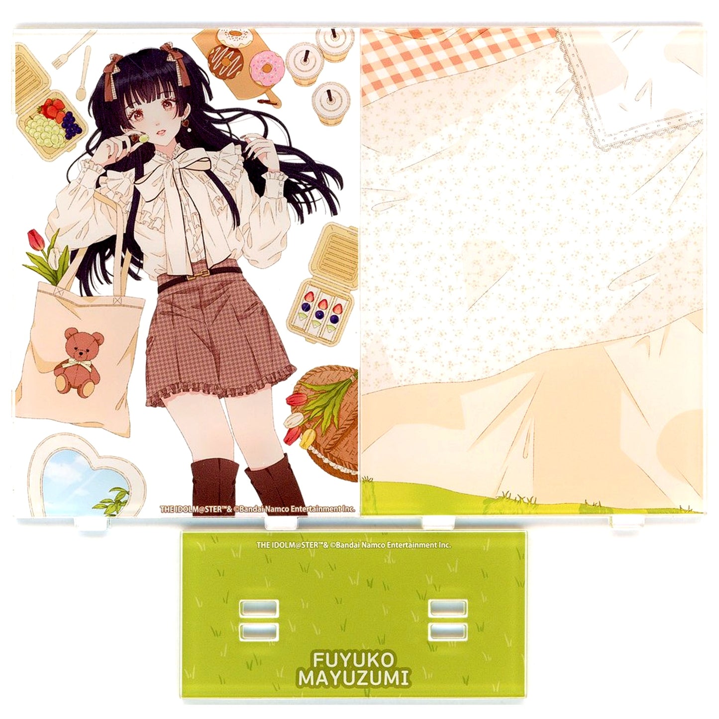 Fuyuko Mayuzumi The Idolm@ster Shiny Colors Illustration Acrylic Stand by asuka POP UP SHOP Fuyu Collection [USED]