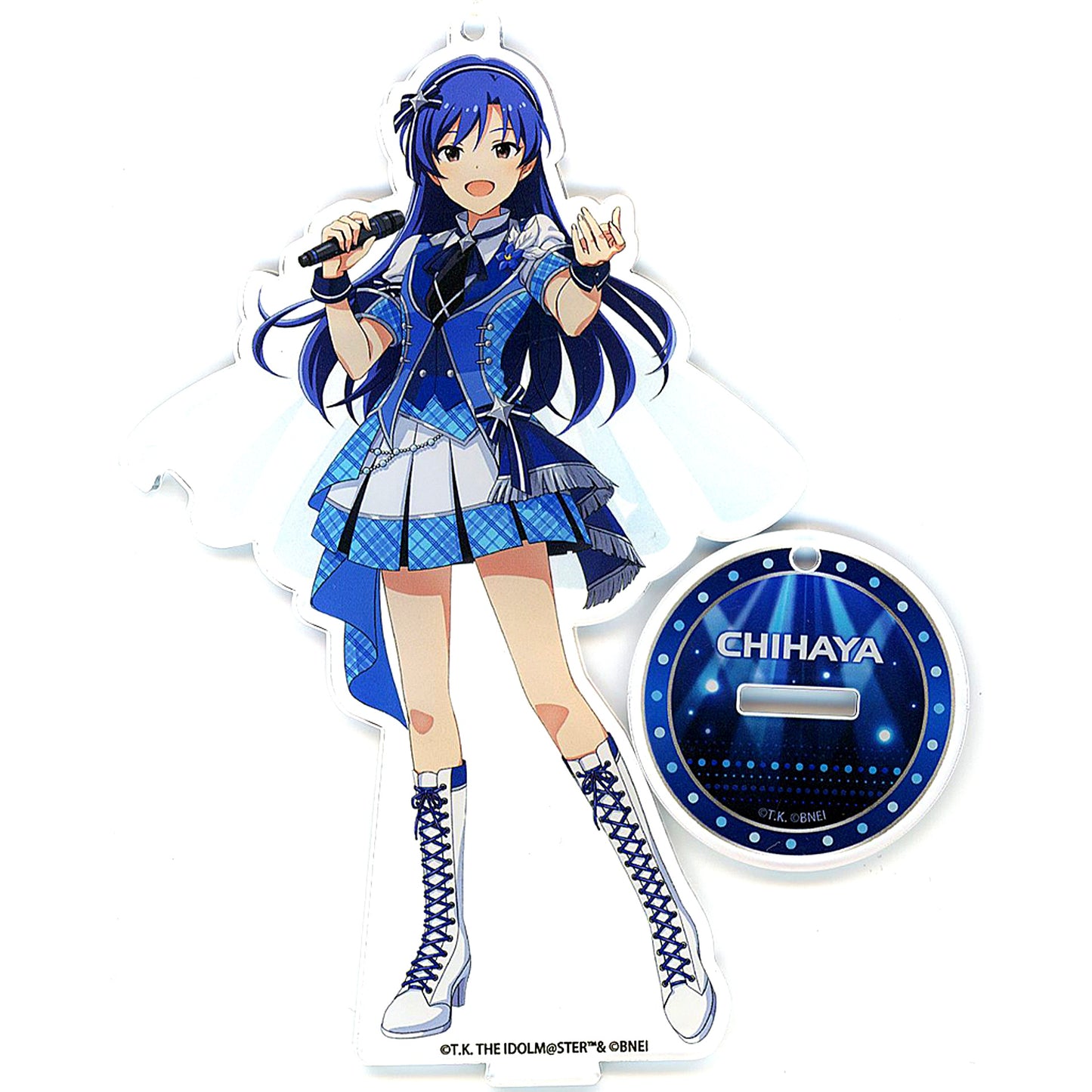 Chihaya Kisaragi B-1 Prize Idolmaster Million Live! Kotobukiya Kuji stage02 Illustration Acrylic Stand Keychain [USED]