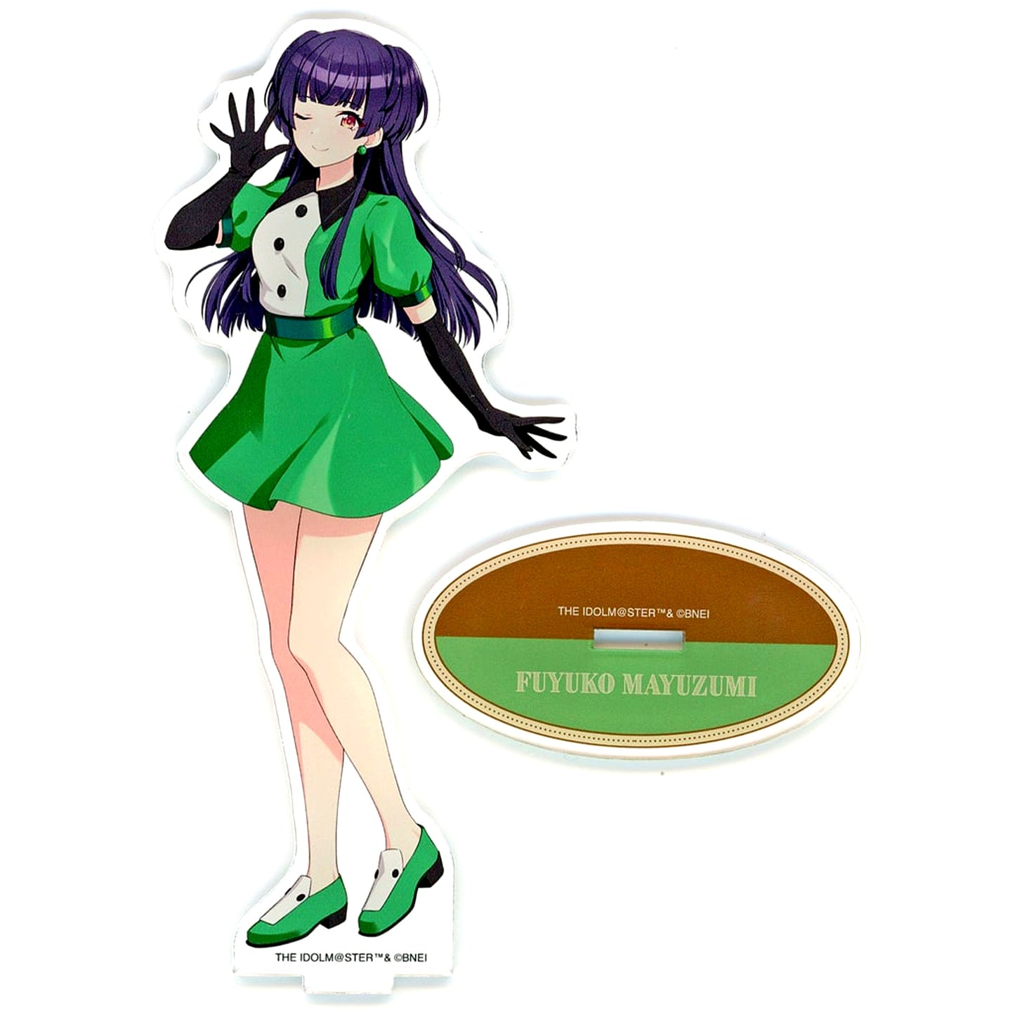 Fuyuko Mayuzumi THE IDOLM@STER Shiny Colors 60s Retro Acrylic Stand 6th Anniversary 60s Retro Fair [USED]