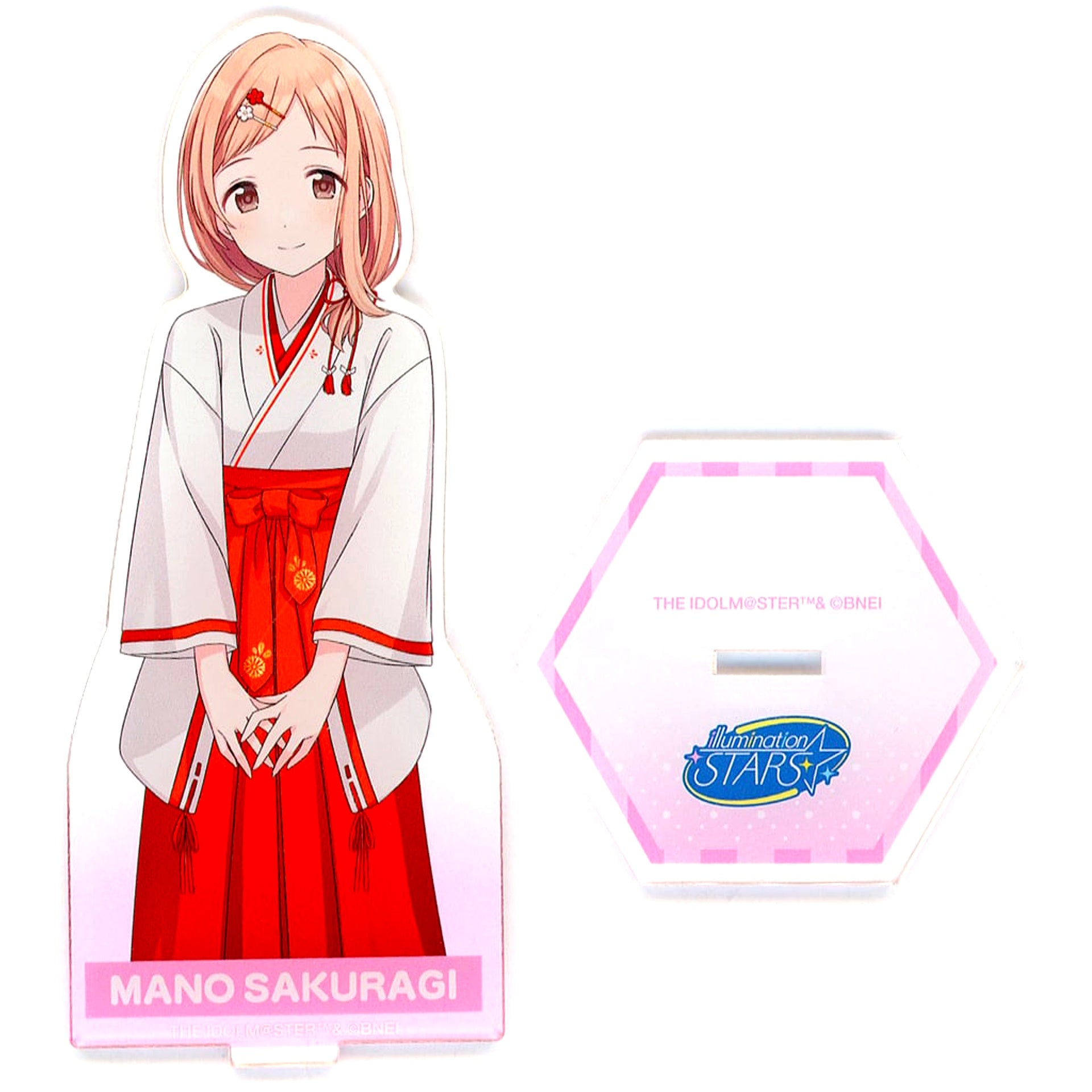 Mano Sakuragi THE IDOLM@STER Shiny Colors Spring Matsuriko Acrylic Stand 6th Anniversary 60s Retro Fair [USED]