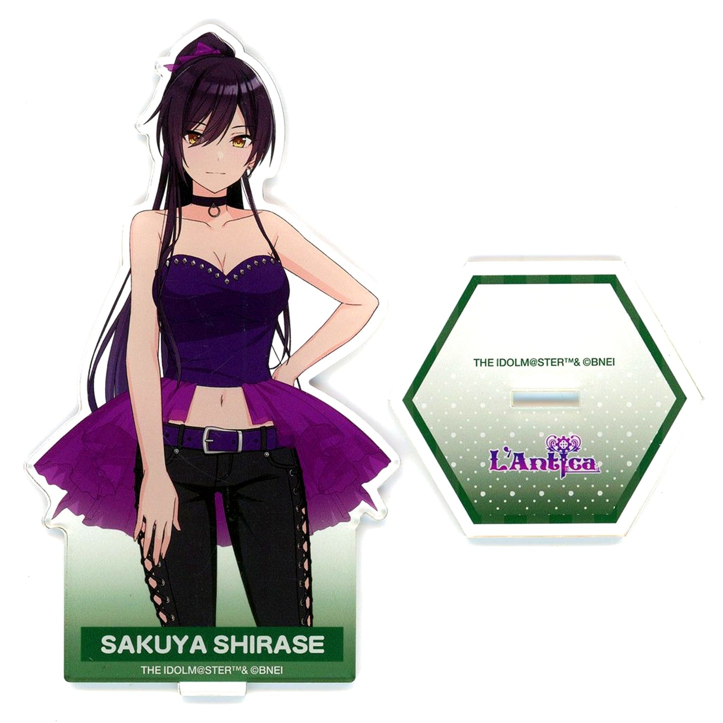 Sakuya Shirase The Idolm@ster Shiny Colors Your Side Magia Acrylic Stand 6th Anniversary 60s Retro Fair [USED]