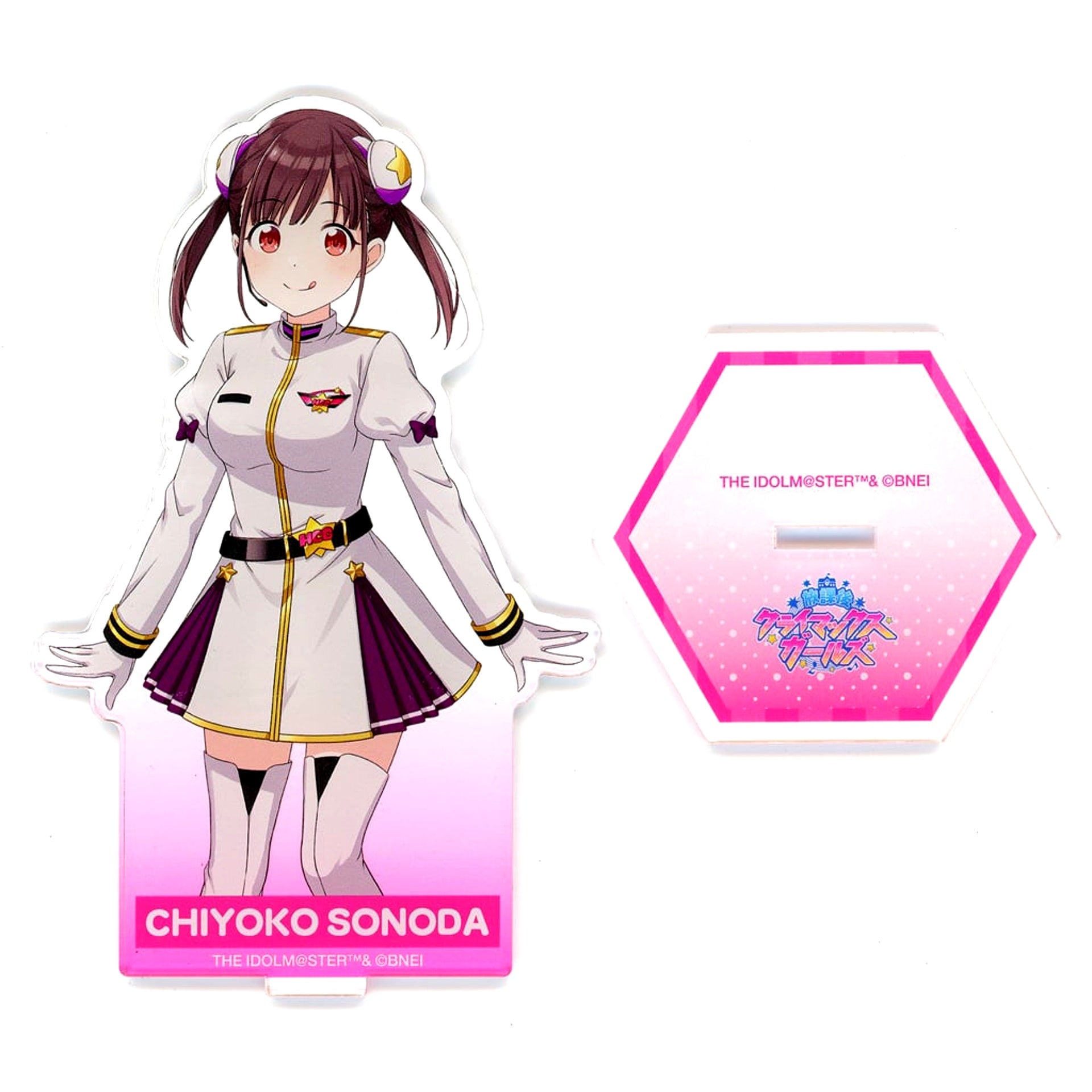 Chiyoko Sonoda The Idolmaster Shiny Colors Defeat of Encounter 6th Anniversary 60's Retro Fair Acrylic Stand [USED]