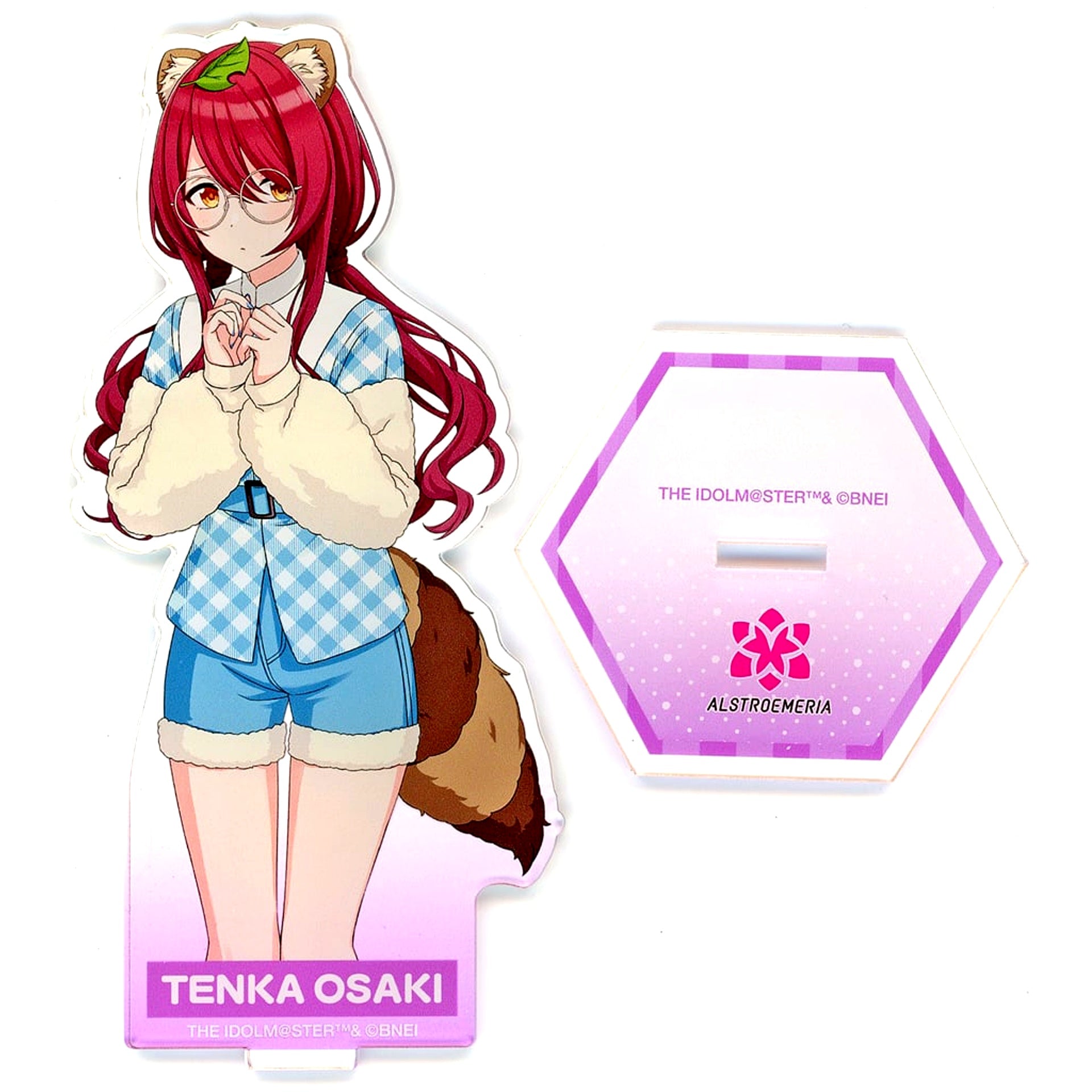 Tenka Osaki The Idolm@ster Shiny Colors Checkin Kyun Acrylic Stand 6th Anniversary 60s Retro Fair [USED]