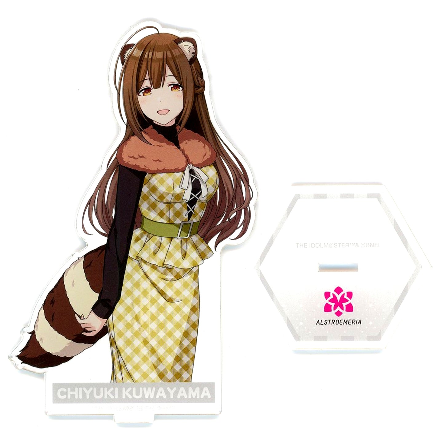 Chiyuki Kuwayama THE IDOLM@STER Shiny Colors Checkin Kyun Acrylic Stand 6th Anniversary 60s Retro Fair [USED]