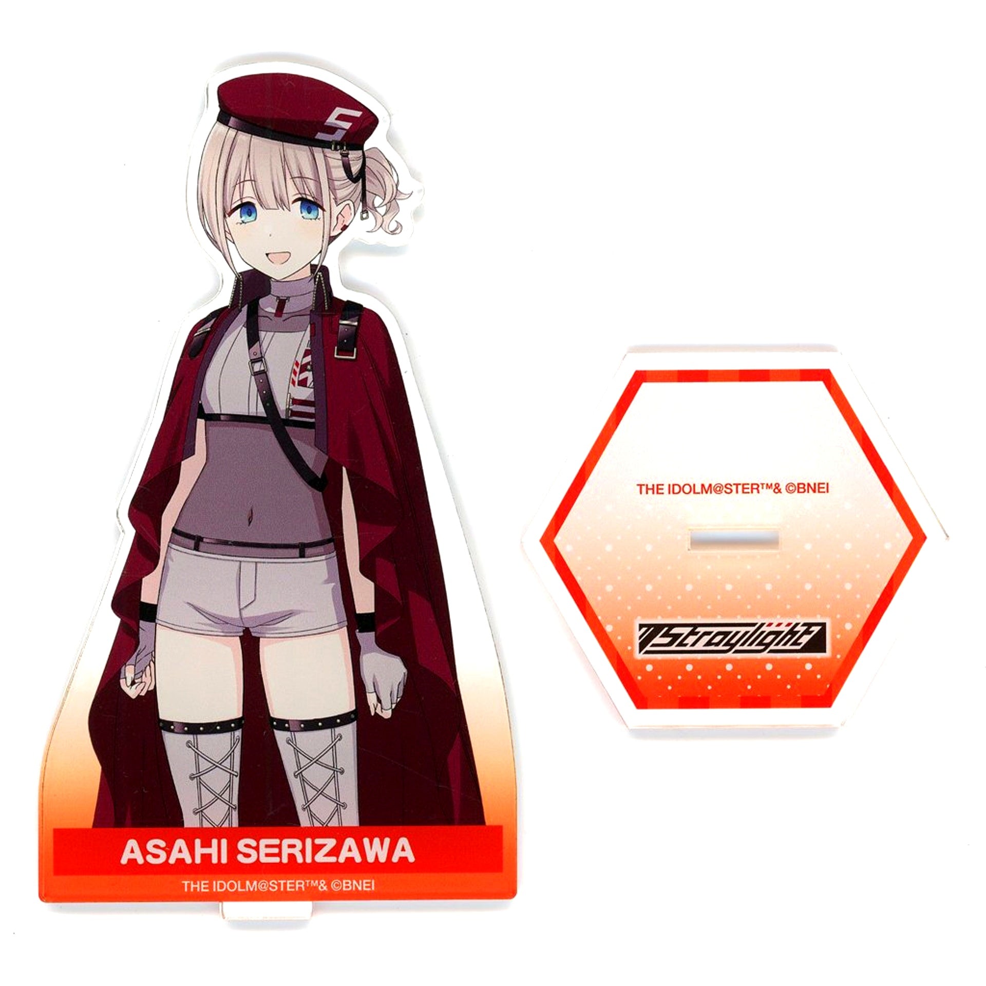 Asahi Serizawa The Idolm@ster Shiny Colors Order Non-Sweet Acrylic Stand 6th Anniversary 60s Retro Fair [USED]