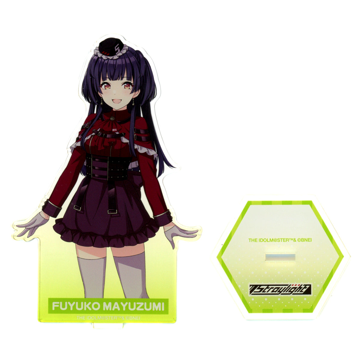 Fuyuko Mayuzumi Order Non-Sweet Acrylic Stand The Idolmaster Shiny Colors 6th Anniversary 60's Retro Fair [USED]