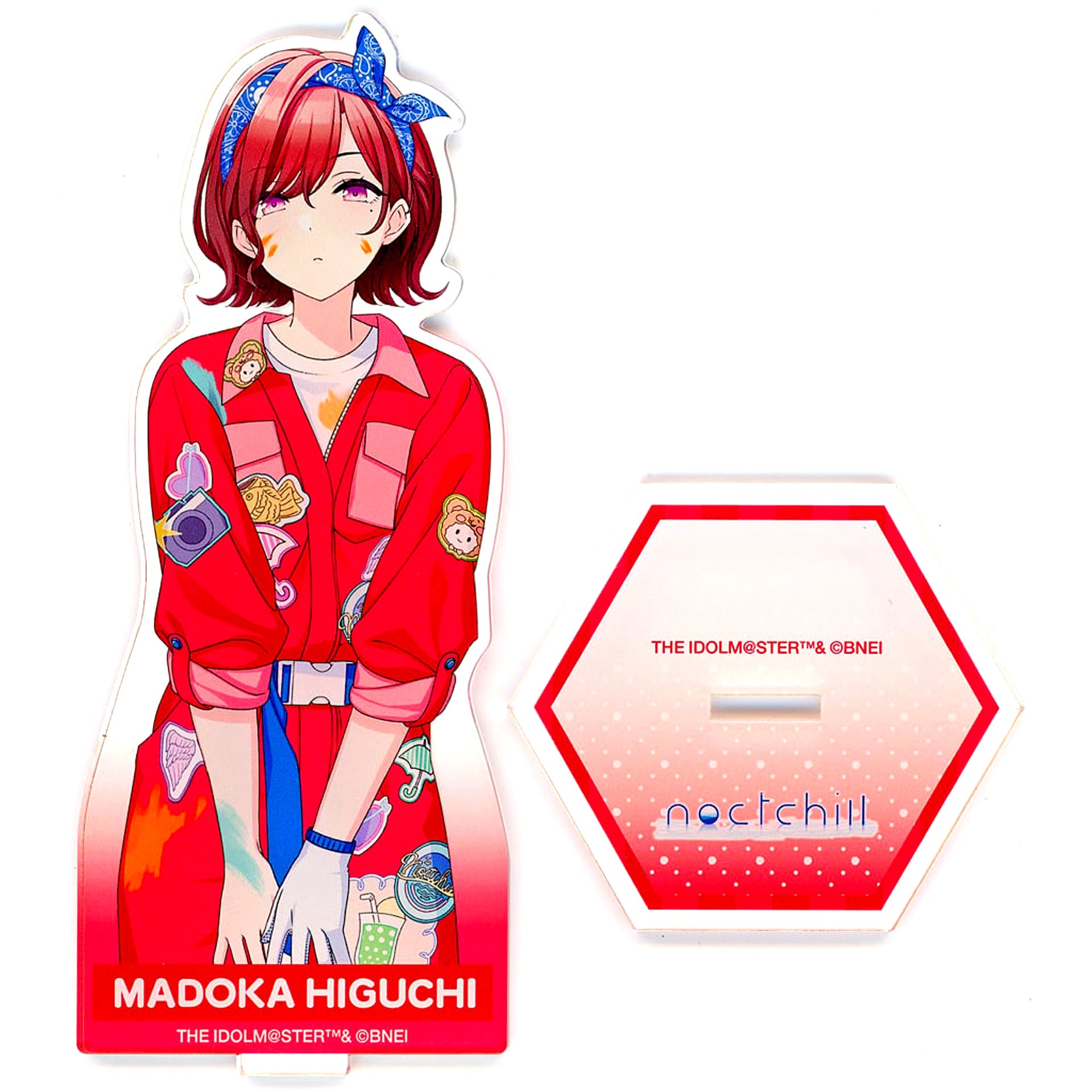 Madoka Higuchi The Idolm@ster Shiny Colors Acrylic Stand Painting All 6th Anniversary 60s Retro Fair [USED]
