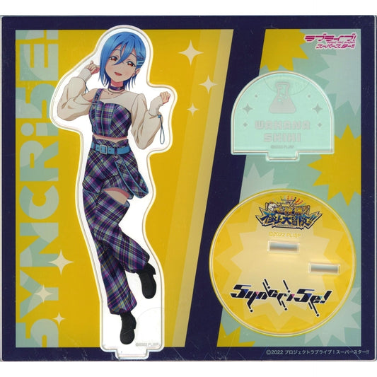 Shiki Wakana Acrylic Stand Love Live! Superstar!! Liella! Unit Live & Fan Meeting Tour Shin Gi Tai! Gokujo Daiboken!! [USED]