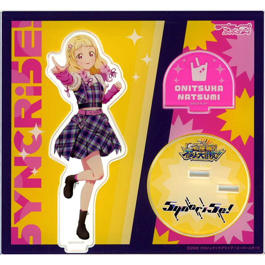Natsumi Onitsuka Acrylic Stand Love Live! Superstar!! Liella! Unit Live & Fan Meeting Tour Shin Gi Tai! Gokujo Daiboken!! [USED]