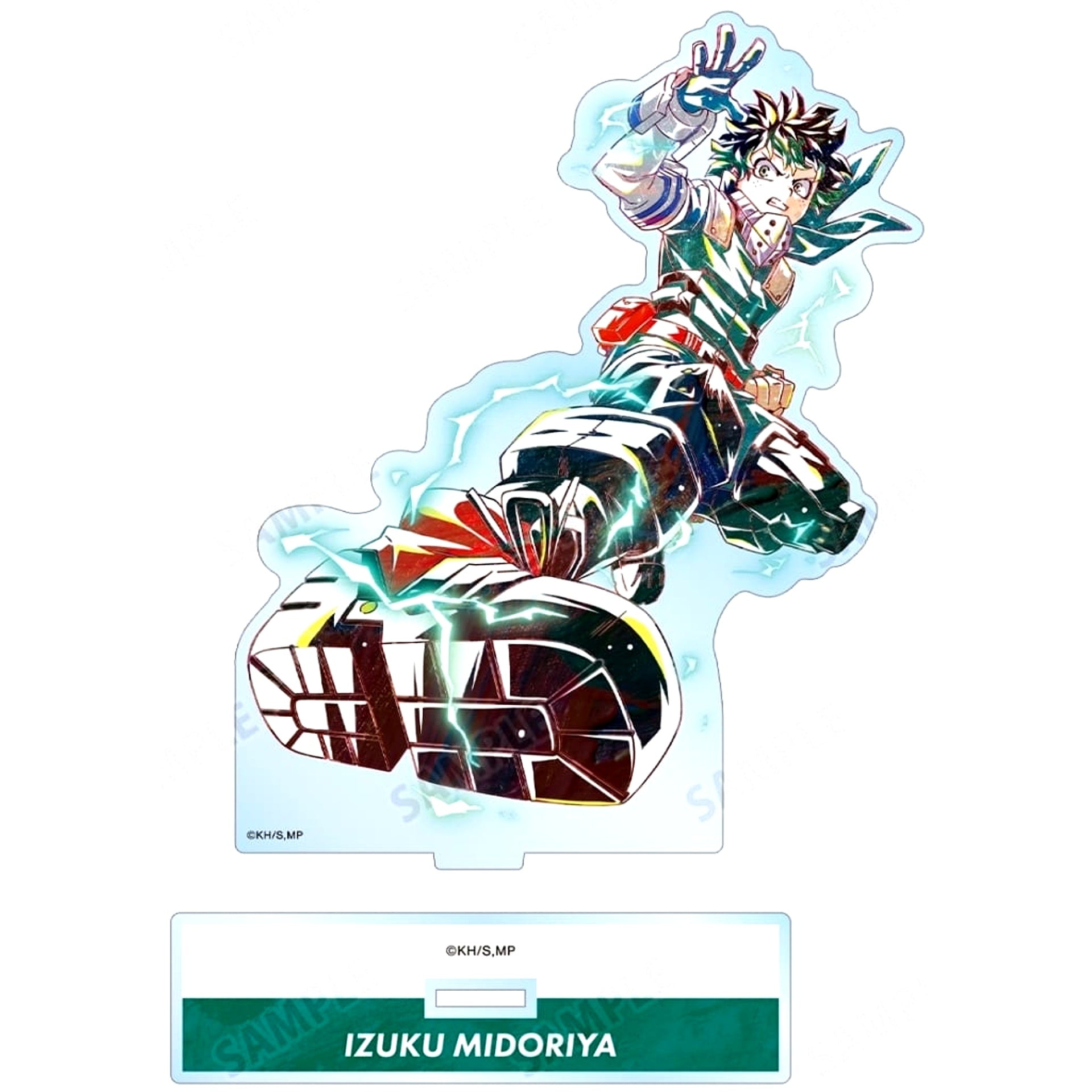 Izuku Midoriya My Hero Academia Ani-Art 6th BIG Acrylic Stand Ver B [USED]