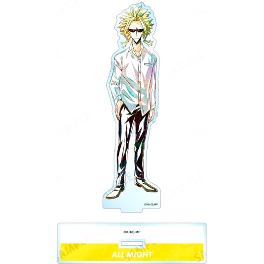 All Might My Hero Academia Ani-Art 6th BIG Acrylic Stand [USED]