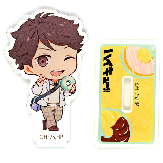 Toru Oikawa Haikyu!! x Jack In The Donuts Random Acrylic Mini Stand [USED]