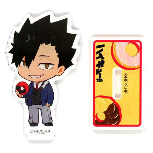 Tetsuro Kuroo Haikyu!! x Jack In The Donuts Random Acrylic Mini Stand [USED]
