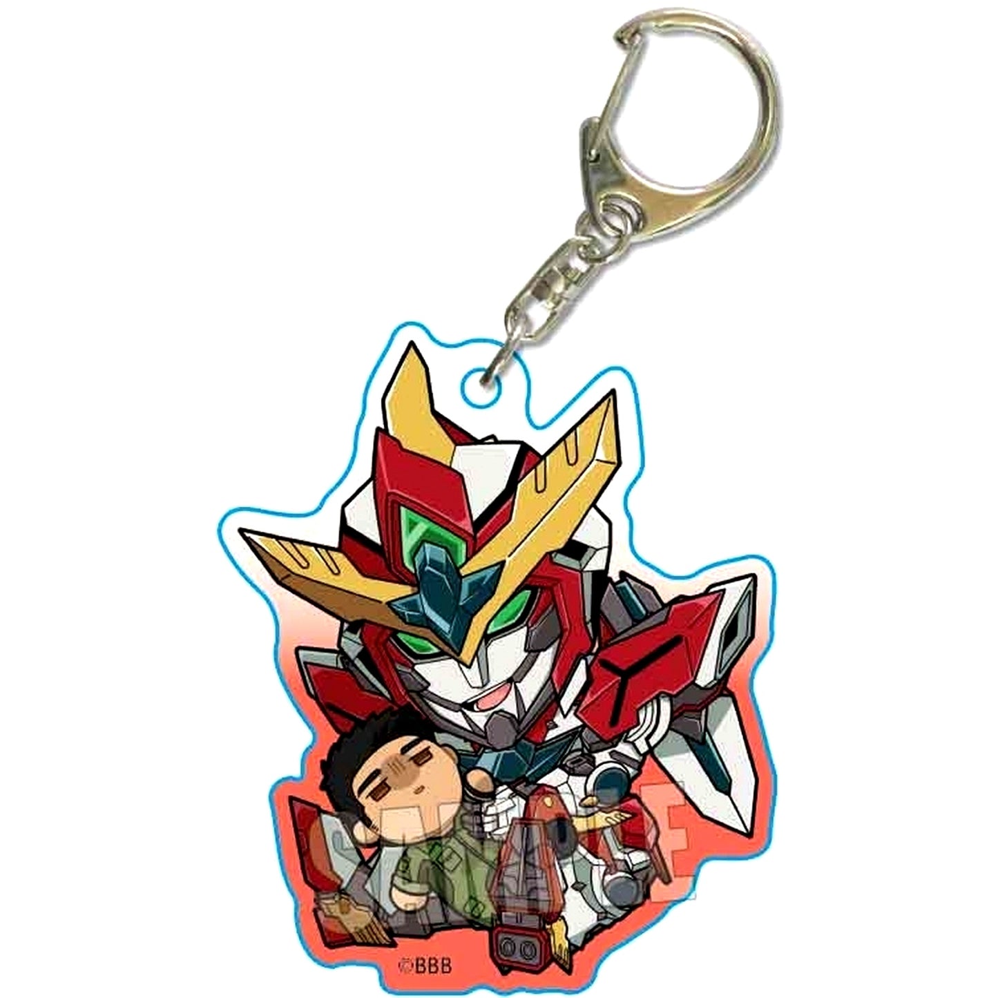 Bravern Brave Bang Bravern! Gyugyutto Acrylic Keychain [USED]