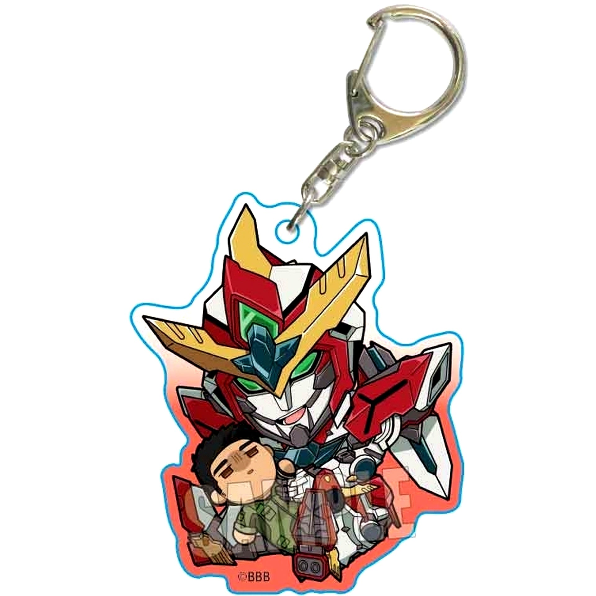 Bravern Brave Bang Bravern! Gyugyutto Acrylic Keychain [USED]