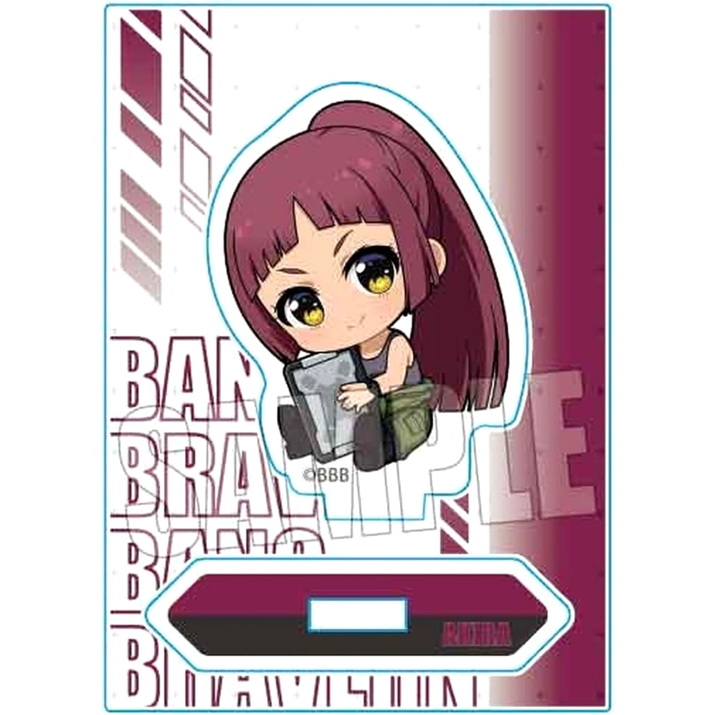 Brave Bang Bravern Akira Mishima Gyugyutto mini acrylic stand Acrylic Stands [USED]