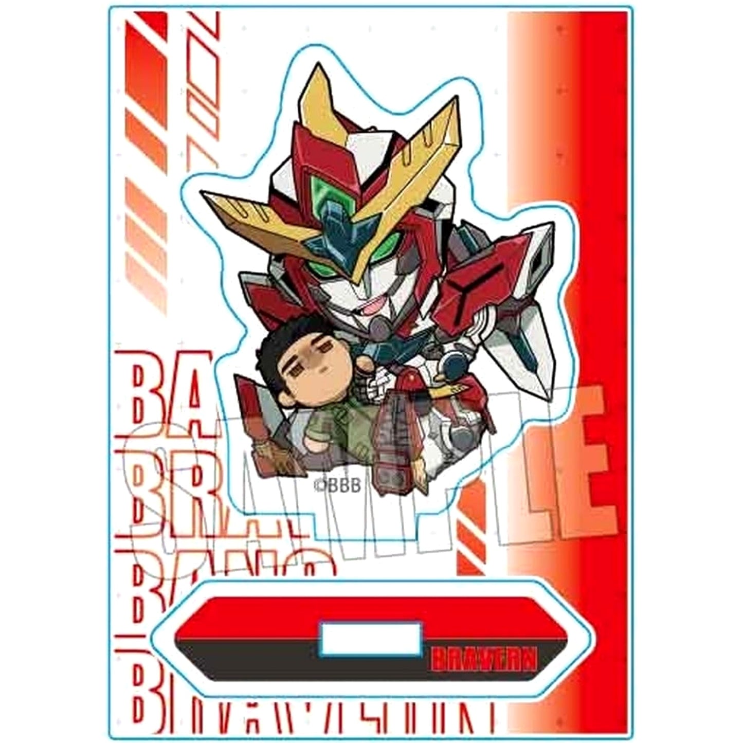 Brave Bang Bravern Bravern Gyugyutto Mini Stand Acrylic Stands [USED]