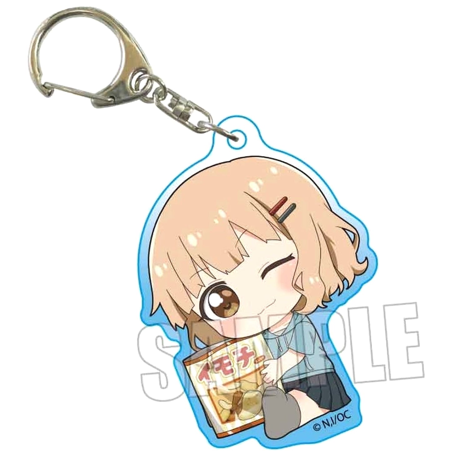 Omuro-ke: dear sisters/dear friends Sakurako Omuro Gyugyutto Acrylic Keychain Keychains [USED]
