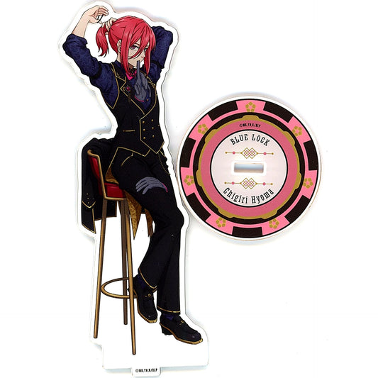 Hyoma Chigiri CASINO Dealer Acrylic Stand Blue Lock [USED]