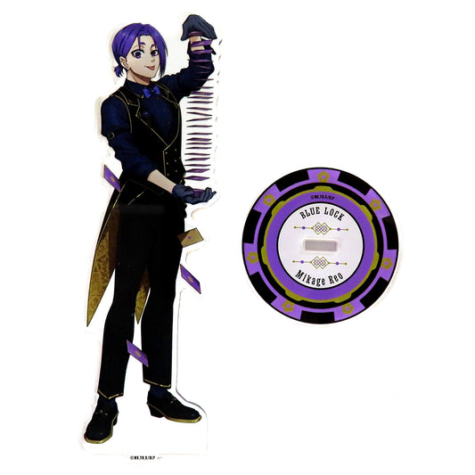 Reo Mikage Casino Dealer Acrylic Stand Blue Lock [USED]