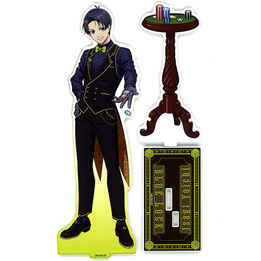 Yoichi Isagi CASINO Dealer Big Acrylic Stand BLUELOCK CASINO Dealer Animega x Sofmap Pre-Sale Fair Made-to-Order Limited [USED]